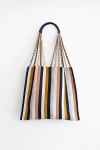 The Global Trunk Jitana Chiapas Wide Striped Hammock Bag In Blue, Women's At Urban Outfitters
