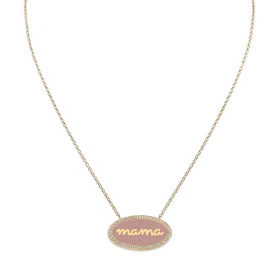 The Gold Album Mama Necklace In Gold