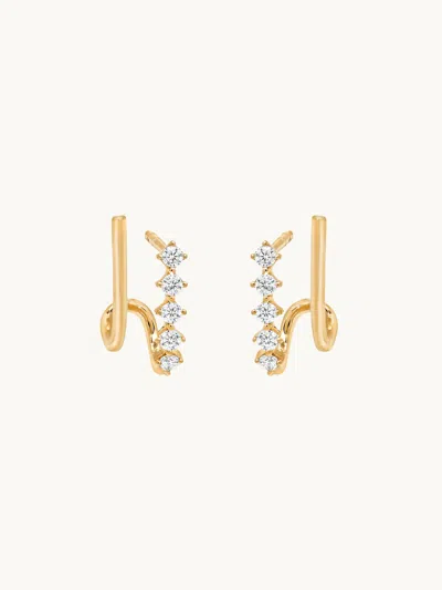The Gold Album The Parallel Earring In Gold