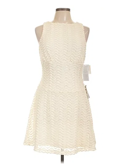 Pre-owned The Good Journey Cocktail Dress In Ivory