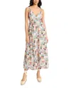 The Good Journey Maxi Dress With Double Strap In Neutral