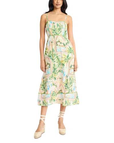 THE GOOD JOURNEY MIDI DRESS WITH PIPING