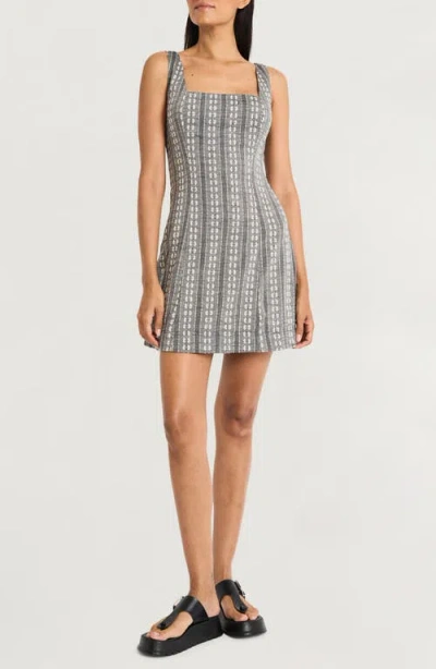 THE GOOD JOURNEY THE GOOD JOURNEY NOMADIC MIXED EMBROIDERY COTTON MINIDRESS