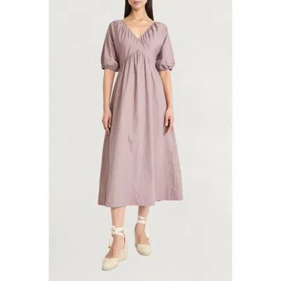 The Good Journey Puff Sleeve Maxi Dress