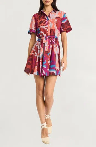 The Good Journey Short Sleeve Shirtdress