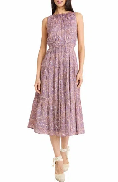 The Good Journey Sleeveless Fit & Flare Dress In Pink