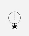 The Good Statement Star Necklace In Black