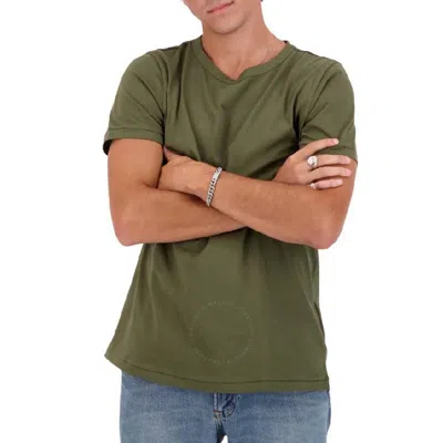 THE GOOD TEE THE GOOD FAVE & FAIR COTTON T-SHIRT - OLIVE