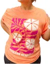The Graphic Tee Endless Summer Graphic Tee In Cantaloupe In Brown
