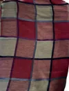 The Gray Crab Large Square Design Scarf In Multicolor