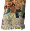 The Gray Crab Women's Marilyn Monroe Linen Scarf In Multicoloured