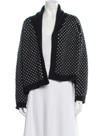 Pre-owned The Great Alpaca Evening Jacket In Black
