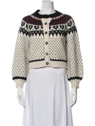 Pre-owned The Great Alpaca Patterned Sweater In Multi