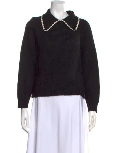 Pre-owned The Great Alpaca Sweater W/ Tags In Black