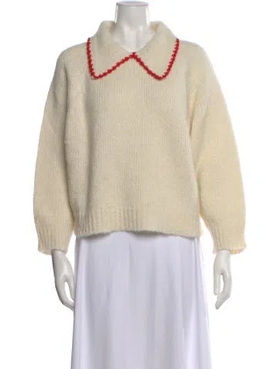 Pre-owned The Great Alpaca Sweater W/ Tags In Neutral
