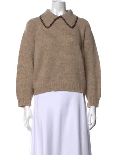 Pre-owned The Great Alpaca Sweater W/ Tags In Neutral