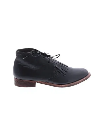 Pre-owned The Great Ankle Boots In Black