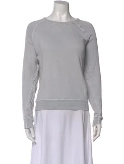 Pre-owned The Great Bateau Neckline Sweater In White