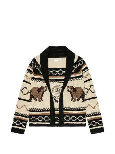 The Great Bear Lodge Shawl-collar Jacket In Multi
