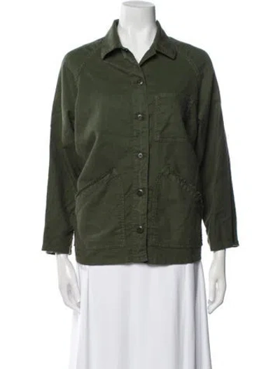 Pre-owned The Great Blazer In Green