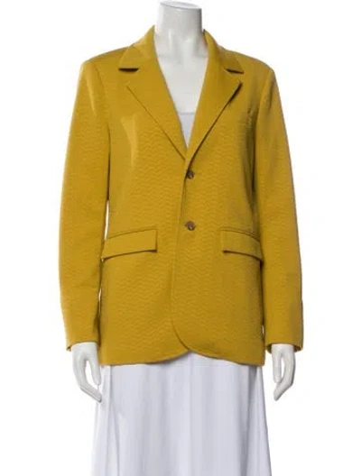 Pre-owned The Great Blazer In Yellow