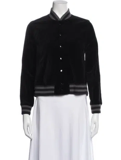 Pre-owned The Great Bomber Jacket In Black