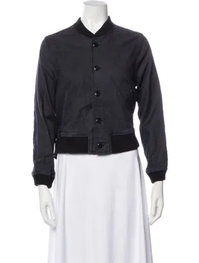 Pre-owned The Great Bomber Jacket In Gray