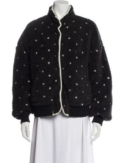 Pre-owned The Great Bomber Jacket In Gray