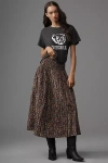 The Great Canary Midi Skirt In Multi