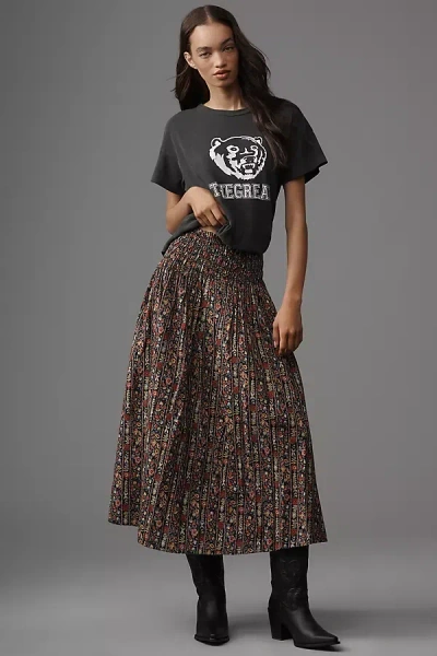 The Great Canary Midi Skirt In Multi