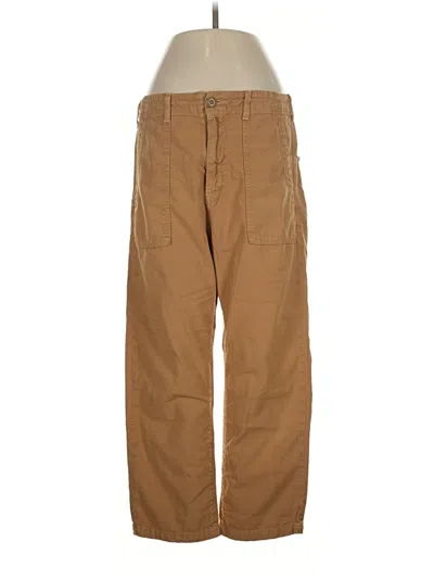 Pre-owned The Great Cargo Pants In Brown