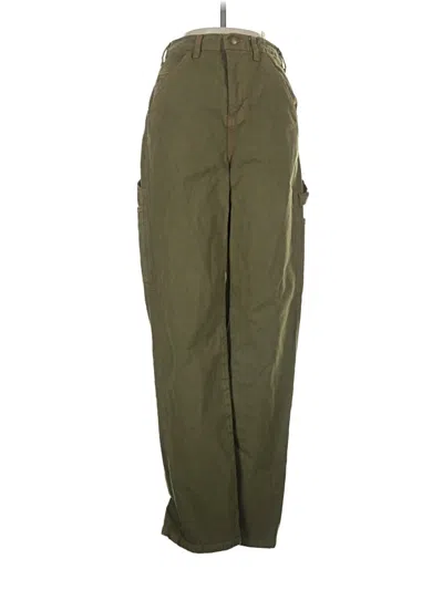Pre-owned The Great Cargo Pants In Green