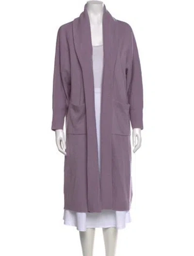Pre-owned The Great Cashmere Sweater In Purple