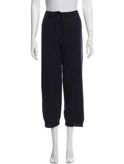 Pre-owned The Great Cashmere Sweatpants In Blue