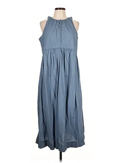 Pre-owned The Great Casual Dress In Blue