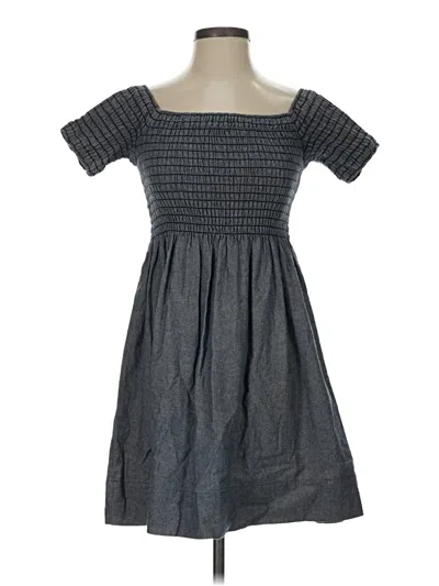 Pre-owned The Great Casual Dress In Gray