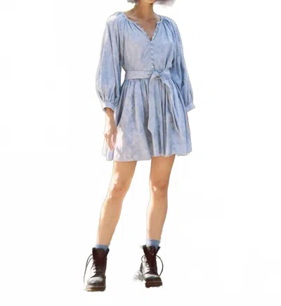 The Great Coast Walk Mini Dress In Blue