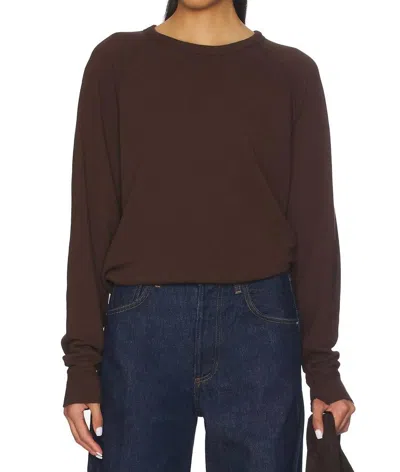 The Great College Sweatshirt In Driftwood In Brown