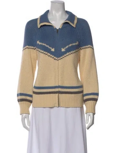 Pre-owned The Great Colorblock Pattern Sweater