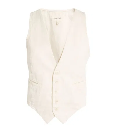 The Great Cotton-hemp Waistcoat In White