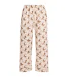 The Great Cotton Printed The Easy Sleep Pyjama Trousers In Neutral