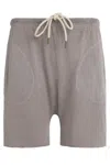 The Great Cotton Shorts In Gray