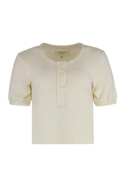The Great Cotton T-shirt In Neutral