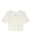 The Great Cotton T-shirt In White