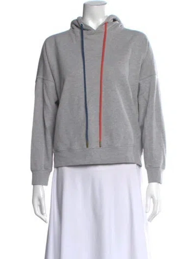 Pre-owned The Great Crew Neck Long Sleeve Hoodie In Neutrals