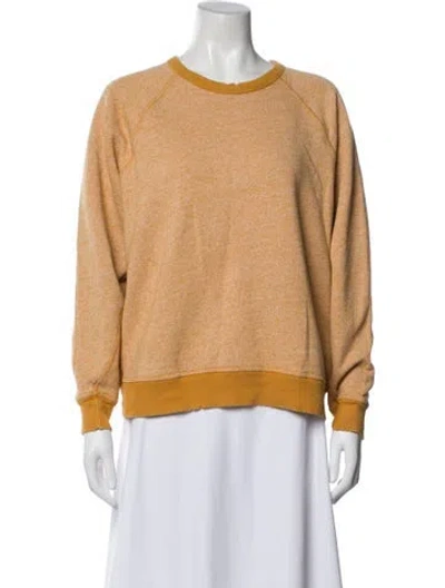 Pre-owned The Great Crew Neck Long Sleeve Sweatshirt In Blue