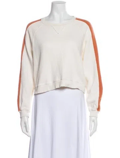 Pre-owned The Great Crew Neck Long Sleeve Sweatshirt In Multi