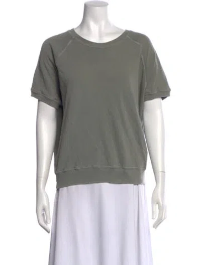 Pre-owned The Great Crew Neck Short Sleeve Sweatshirt In Multi