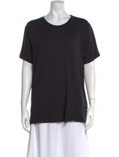 Pre-owned The Great Crew Neck Short Sleeve T-shirt In Black