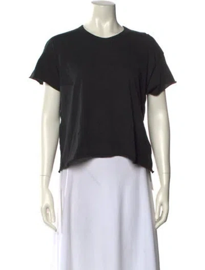 Pre-owned The Great Crew Neck Short Sleeve T-shirt In Black